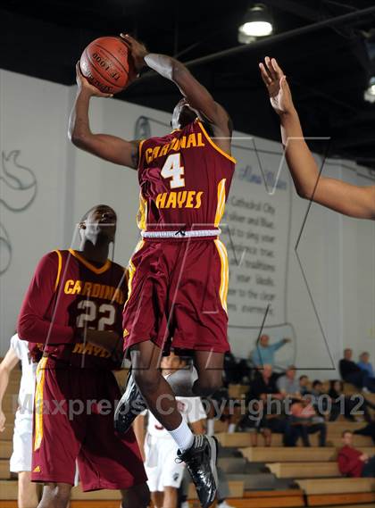 Thumbnail 1 in Cardinal Hayes vs. Harvard-Westlake (MaxPreps Holiday Classic) photogallery.