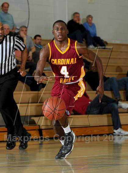 Thumbnail 1 in Cardinal Hayes vs. Harvard-Westlake (MaxPreps Holiday Classic) photogallery.