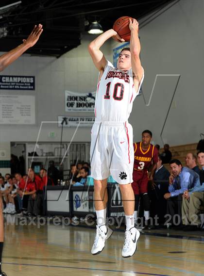Thumbnail 1 in Cardinal Hayes vs. Harvard-Westlake (MaxPreps Holiday Classic) photogallery.