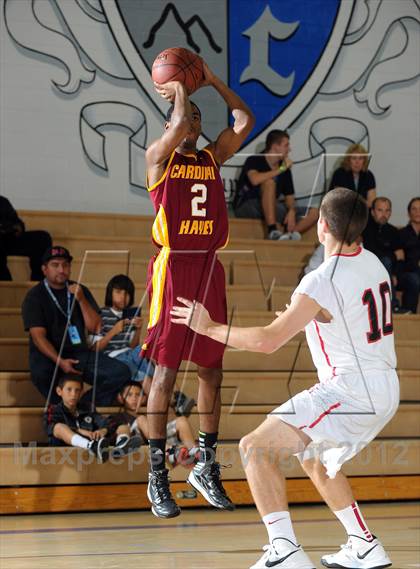 Thumbnail 2 in Cardinal Hayes vs. Harvard-Westlake (MaxPreps Holiday Classic) photogallery.