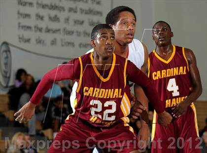Thumbnail 3 in Cardinal Hayes vs. Harvard-Westlake (MaxPreps Holiday Classic) photogallery.