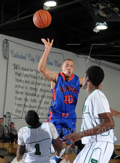Thumbnail 1 in Cardinal Hayes vs. Harvard-Westlake (MaxPreps Holiday Classic) photogallery.