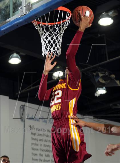 Thumbnail 3 in Cardinal Hayes vs. Harvard-Westlake (MaxPreps Holiday Classic) photogallery.