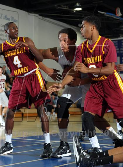 Thumbnail 2 in Cardinal Hayes vs. Harvard-Westlake (MaxPreps Holiday Classic) photogallery.