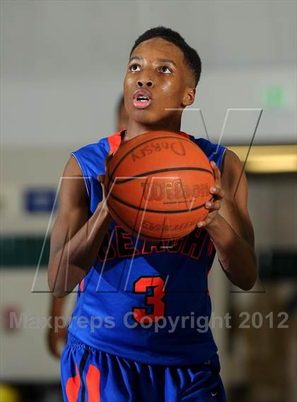Thumbnail 1 in Cardinal Hayes vs. Harvard-Westlake (MaxPreps Holiday Classic) photogallery.
