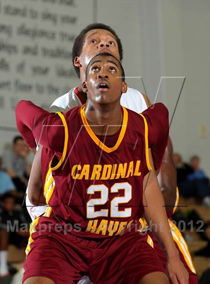 Thumbnail 1 in Cardinal Hayes vs. Harvard-Westlake (MaxPreps Holiday Classic) photogallery.