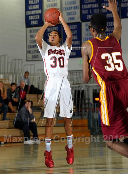 Thumbnail 2 in Cardinal Hayes vs. Harvard-Westlake (MaxPreps Holiday Classic) photogallery.