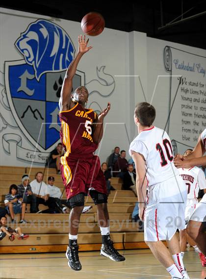 Thumbnail 2 in Cardinal Hayes vs. Harvard-Westlake (MaxPreps Holiday Classic) photogallery.