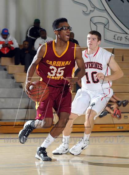 Thumbnail 1 in Cardinal Hayes vs. Harvard-Westlake (MaxPreps Holiday Classic) photogallery.