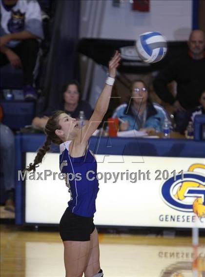 Thumbnail 1 in Frontier vs Webster Schroeder (NYSPHSAA Class AA Semifinal) photogallery.