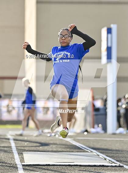 Thumbnail 2 in Hamilton Southeastern Triangular Invite (Long Jump)  photogallery.