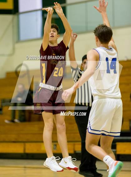 Thumbnail 3 in Simi Valley vs. Northridge Academy photogallery.