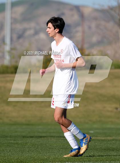 Thumbnail 1 in Orange Lutheran vs Servite photogallery.