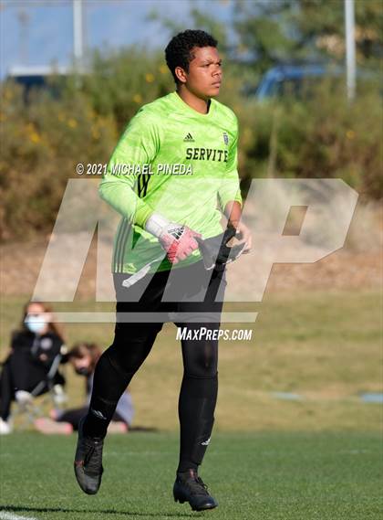 Thumbnail 2 in Orange Lutheran vs Servite photogallery.