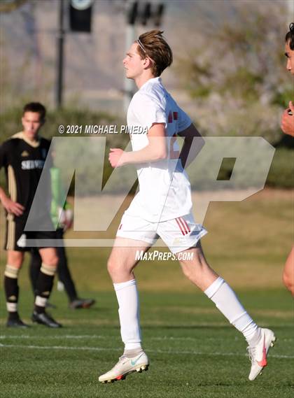 Thumbnail 3 in Orange Lutheran vs Servite photogallery.
