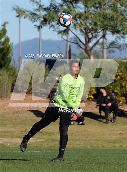 Thumbnail 1 in Orange Lutheran vs Servite photogallery.