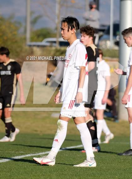 Thumbnail 1 in Orange Lutheran vs Servite photogallery.