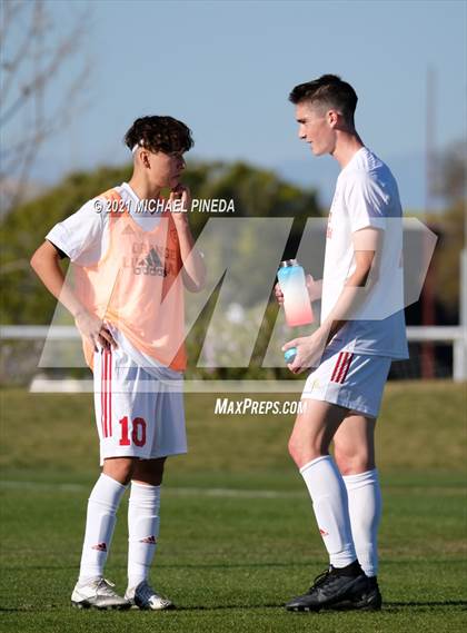Thumbnail 1 in Orange Lutheran vs Servite photogallery.