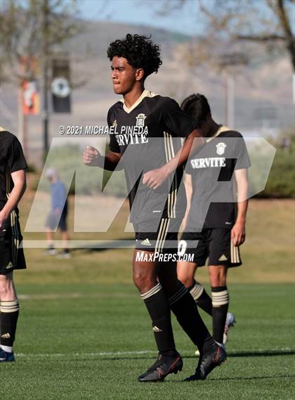 Thumbnail 3 in Orange Lutheran vs Servite photogallery.