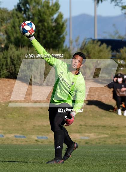 Thumbnail 3 in Orange Lutheran vs Servite photogallery.