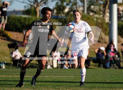 Thumbnail 1 in Orange Lutheran vs Servite photogallery.