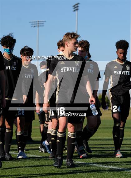 Thumbnail 2 in Orange Lutheran vs Servite photogallery.