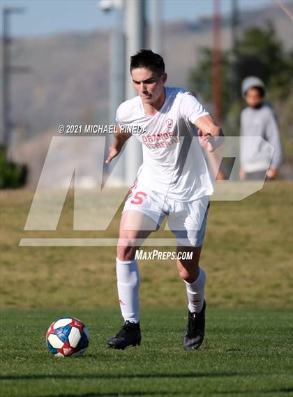 Thumbnail 1 in Orange Lutheran vs Servite photogallery.