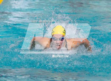 Thumbnail 2 in CIF Girls Swimming Championships (Consolations) photogallery.