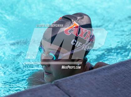 Thumbnail 2 in CIF Girls Swimming Championships (Consolations) photogallery.