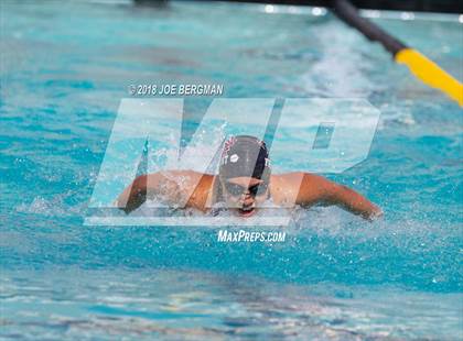 Thumbnail 2 in CIF Girls Swimming Championships (Consolations) photogallery.