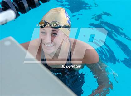 Thumbnail 2 in CIF Girls Swimming Championships (Consolations) photogallery.