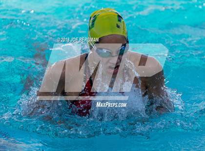 Thumbnail 2 in CIF Girls Swimming Championships (Consolations) photogallery.