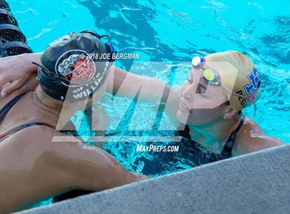 Thumbnail 2 in CIF Girls Swimming Championships (Consolations) photogallery.