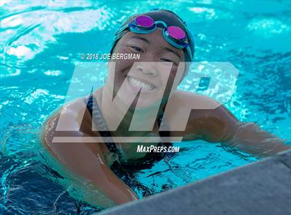 Thumbnail 3 in CIF Girls Swimming Championships (Consolations) photogallery.