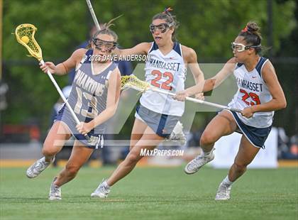 Thumbnail 3 in Bayport-Blue Point vs. Manhasset (Class C Long Island Final) photogallery.