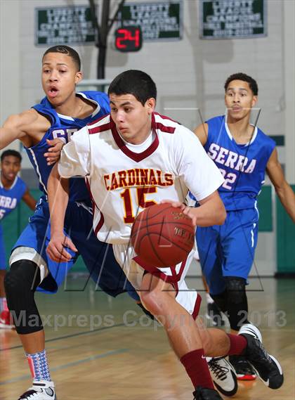 Thumbnail 2 in Serra vs. Cantwell-Sacred Heart photogallery.