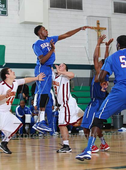 Thumbnail 2 in Serra vs. Cantwell-Sacred Heart photogallery.