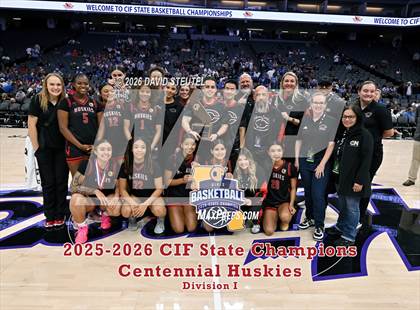 Thumbnail 3 in Centennial vs. Clovis (CIF State D1 Final) photogallery.