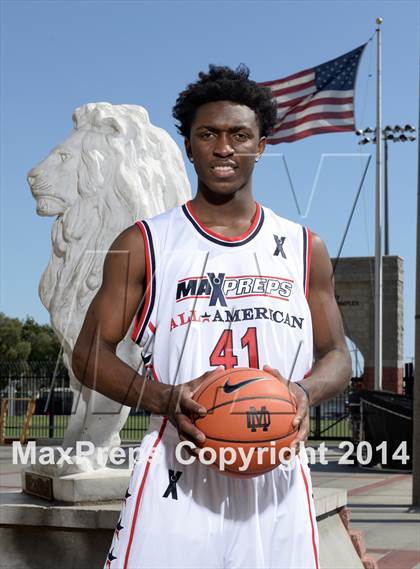 Thumbnail 2 in MaxPreps National Player of the Year Stanley Johnson photogallery.