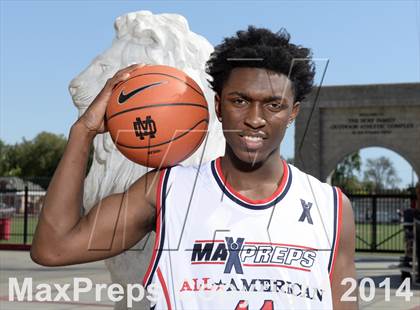 Thumbnail 1 in MaxPreps National Player of the Year Stanley Johnson photogallery.