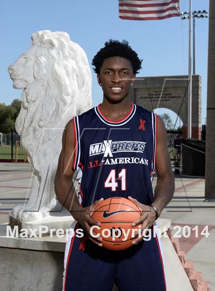 Thumbnail 1 in MaxPreps National Player of the Year Stanley Johnson photogallery.