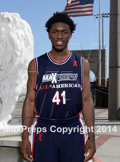 Thumbnail 2 in MaxPreps National Player of the Year Stanley Johnson photogallery.
