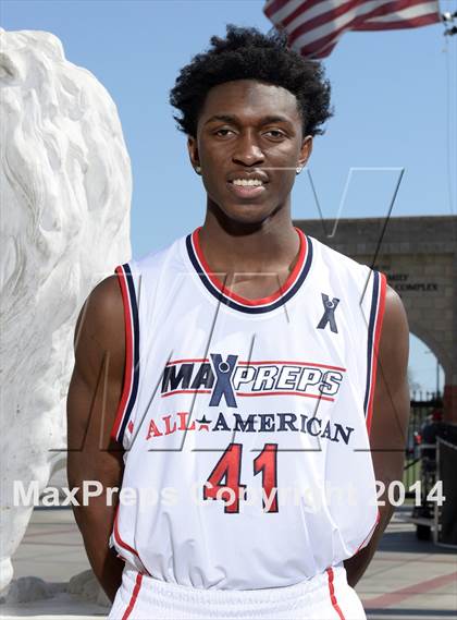 Thumbnail 1 in MaxPreps National Player of the Year Stanley Johnson photogallery.