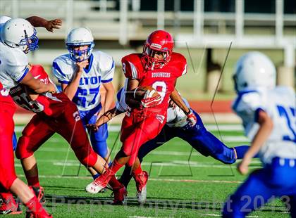 Thumbnail 2 in Sundown vs. Olton  photogallery.