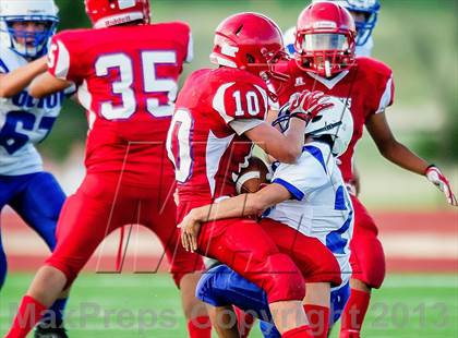 Thumbnail 1 in Sundown vs. Olton  photogallery.