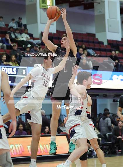 Thumbnail 3 in Byram Hills vs. Scarsdale (Slam Dunk Showcase) photogallery.