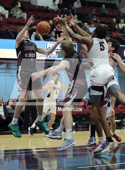 Thumbnail 2 in Byram Hills vs. Scarsdale (Slam Dunk Showcase) photogallery.