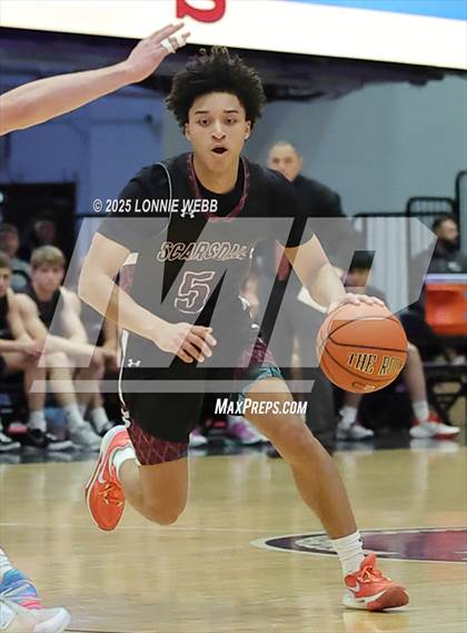 Thumbnail 3 in Byram Hills vs. Scarsdale (Slam Dunk Showcase) photogallery.