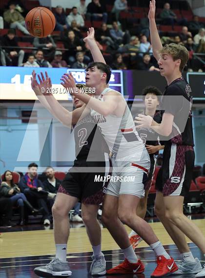 Thumbnail 1 in Byram Hills vs. Scarsdale (Slam Dunk Showcase) photogallery.