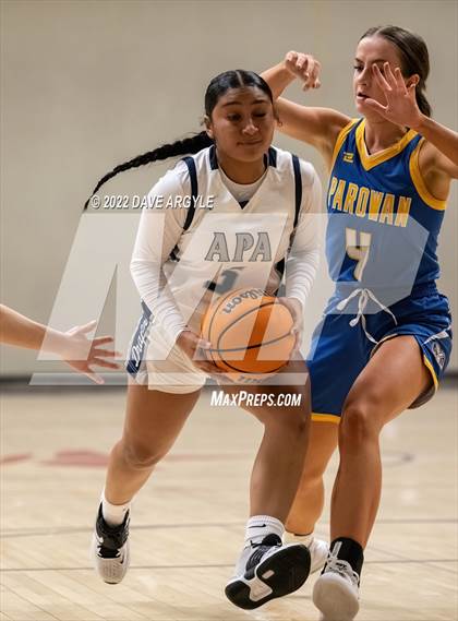 Thumbnail 3 in Draper APA vs. Parowan (UHSAA 2A Second Round) photogallery.
